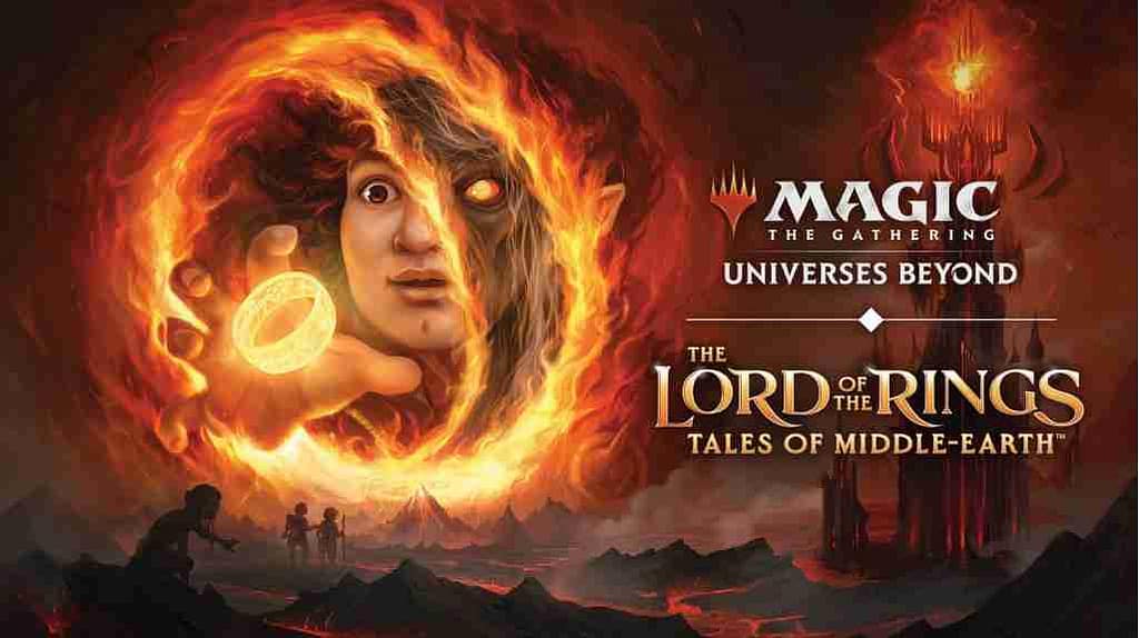 MTG Lord of the Rings: Tales of Middle-Earth Universes Beyond banner