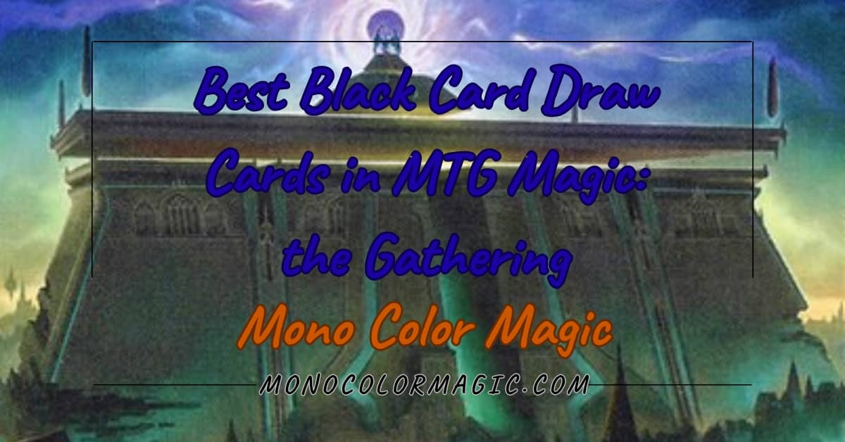 Bolas's Citadel card art background for Best Black Card Draw Cards post by Mono Color Magic