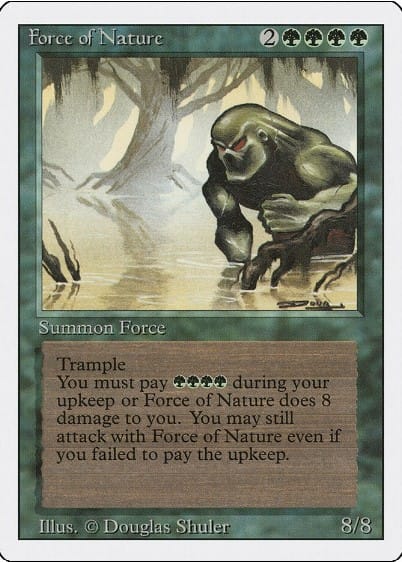 MTG Force of Nature card