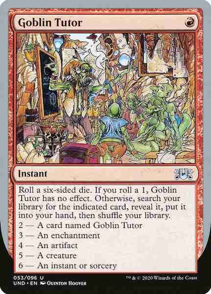 MTG Goblin Tutor card