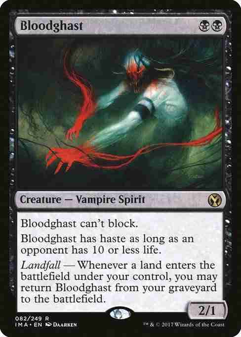 MTG Bloodghast card
