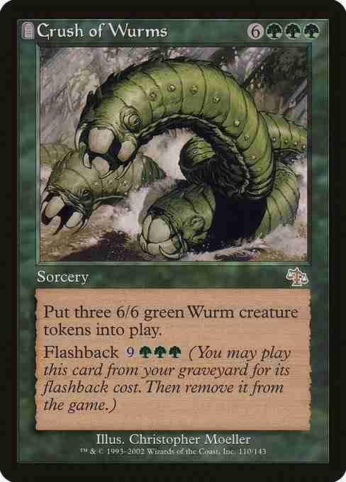 MTG Crush of Wurms card