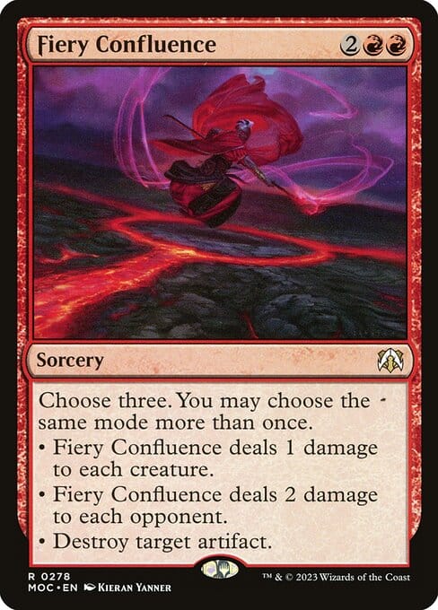 MTG Fiery Confluence card