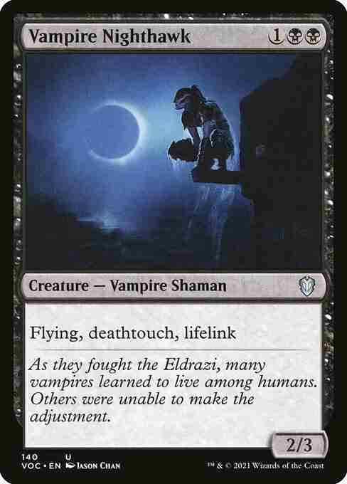 MTG Vampire Nighthawk card
