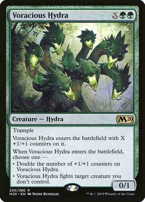 MTG Voracious Hydra card