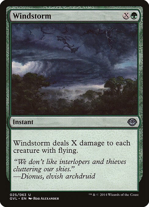 MTG Windstorm card