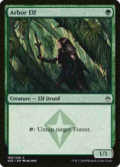 MTG Arbor Elf card