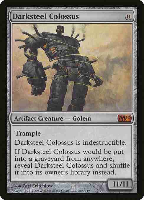 MTG Darksteel Colossus card