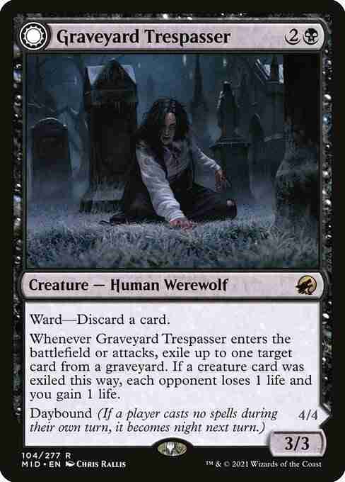 MTG Graveyard Trespasser