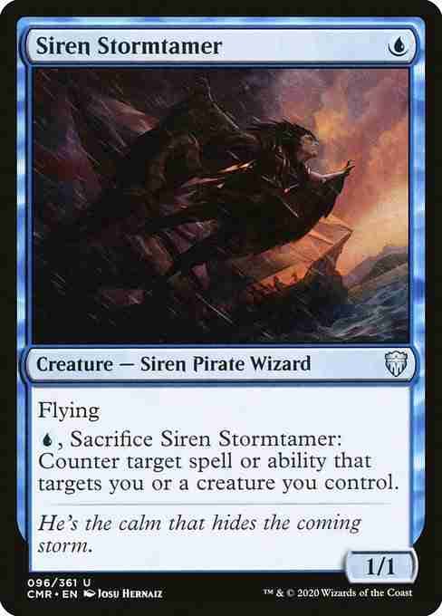 MTG Siren Stormtamer card