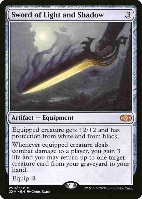 MTG Sword of Light and Shadow card