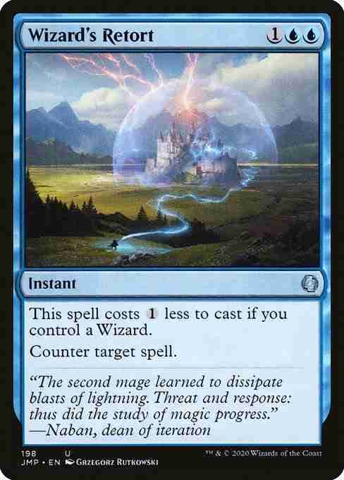 MTG Wizard's Retort card