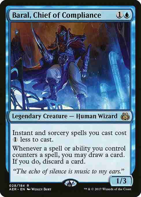 MTG Baral, Chief of Compliance card