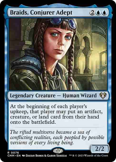MTG Braids, Conjurer Adept card