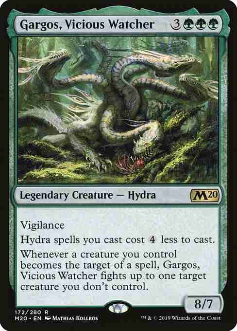 MTG Gargos, Vicious Watcher card