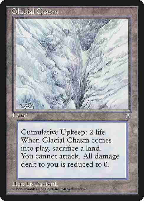 MTG Glacial Chasm card