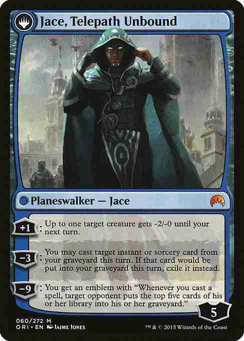 MTG Jace, Telepath Unbound card