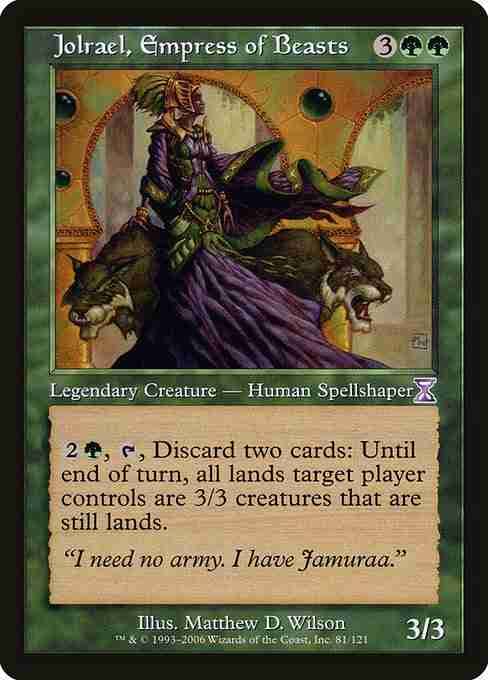 MTG Jolrael, Empress of Beasts card