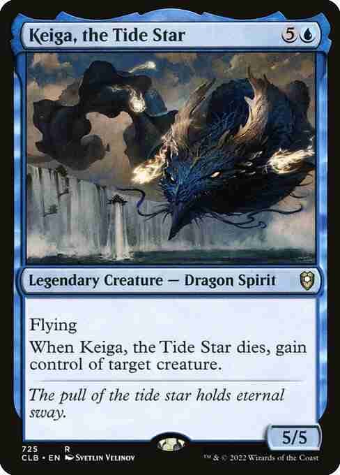 MTG Keiga, the Tide Star card