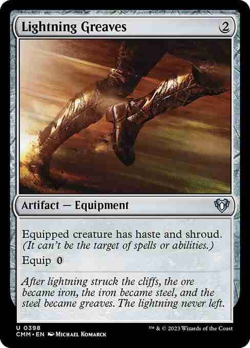 MTG Lightning Greaves card