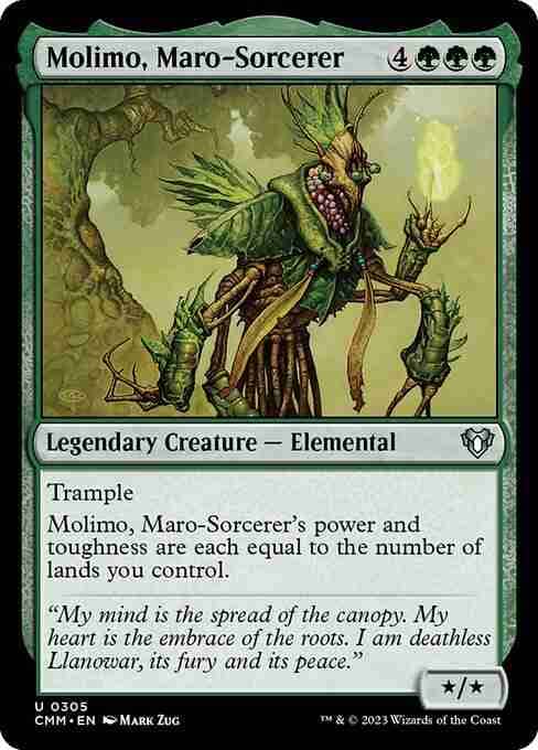 MTG Molimo, Maro-Sorcerer card
