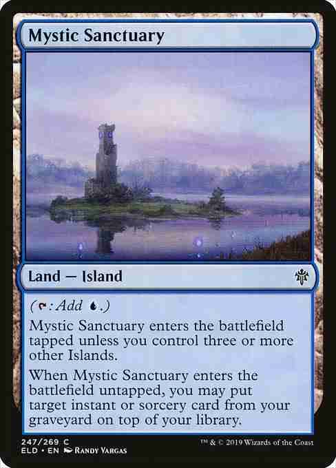 MTG Mystic Sanctuary card