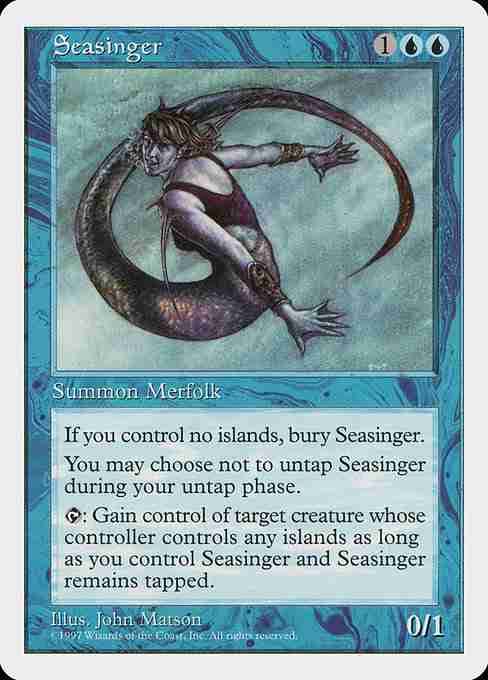 MTG Seasinger card