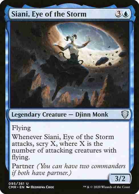 MTG Siani, Eye of the Storm card