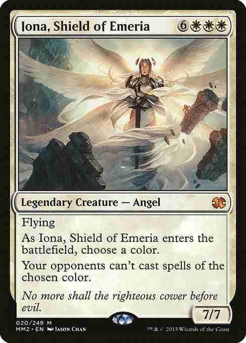 MTG Iona, Shield of Emeria card