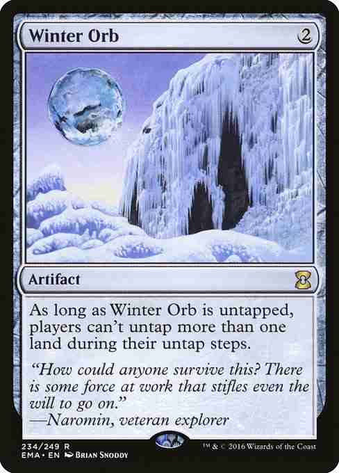 MTG Winter Orb card