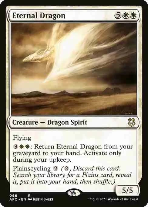 MTG Eternal Dragon card