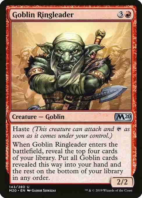 MTG Goblin Ringleader card