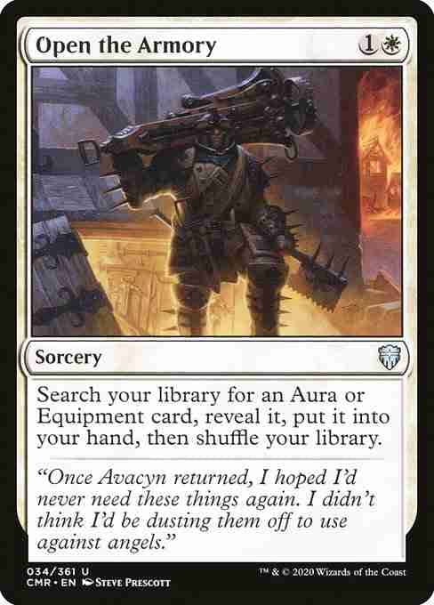 MTG Open the Armory card