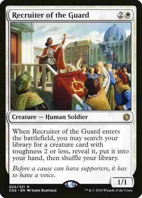 MTG Recruiter of the Guard card