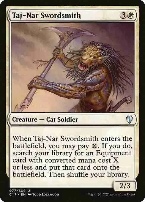 MTG Taj-Nar Swordsmith Card