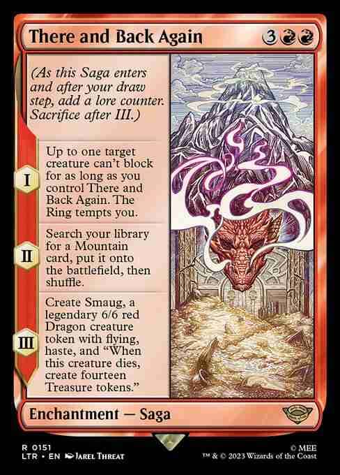MTG There and Back Again card