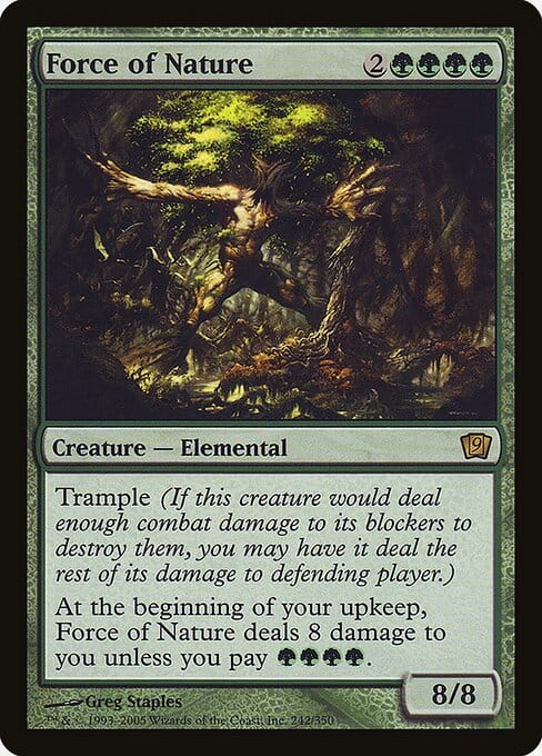 MTG Force of Nature card