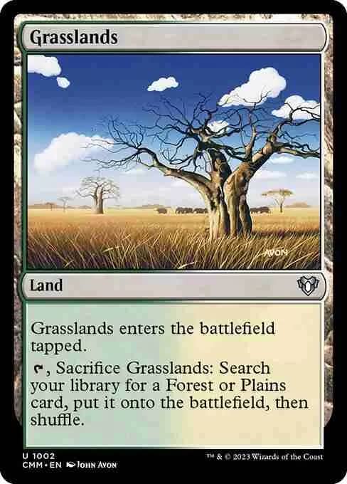 MTG Grasslands card