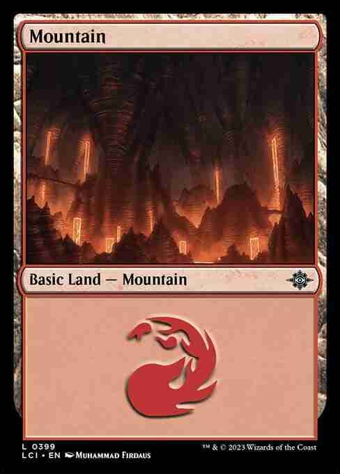 MTG Mountain card