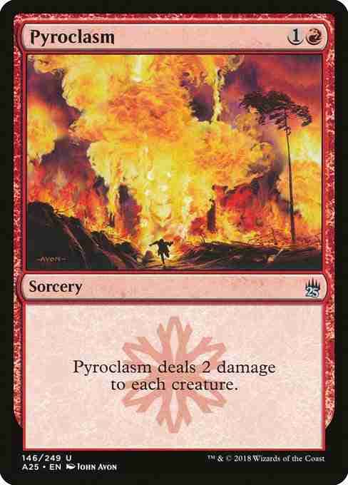 MTG Pyroclasm card