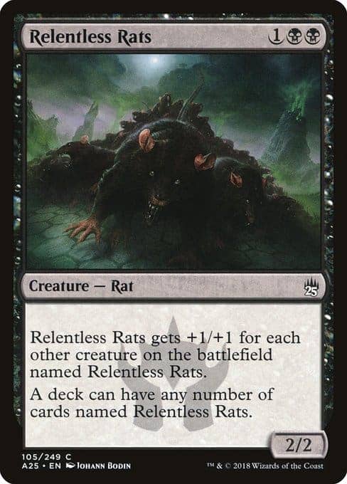 mtg Relentless Rats card
