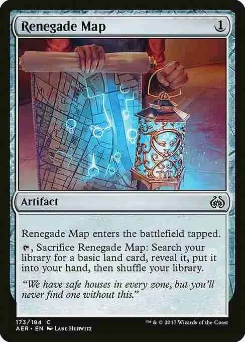 MTG Renegade Map card
