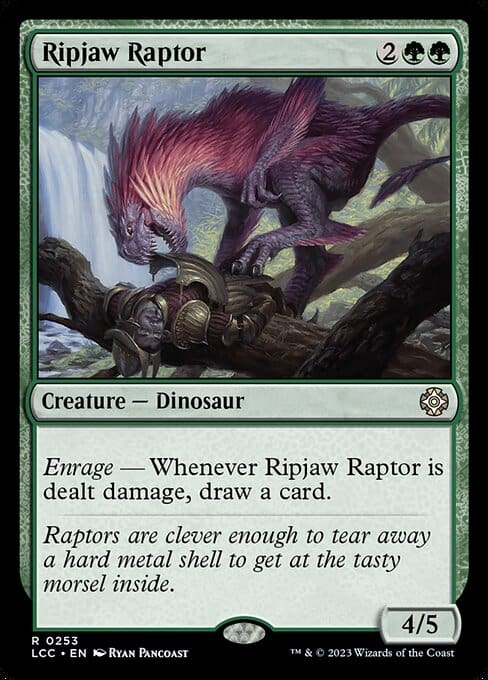 MTG Ripjaw Raptor card