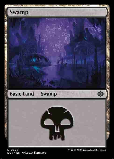 MTG Swamp card