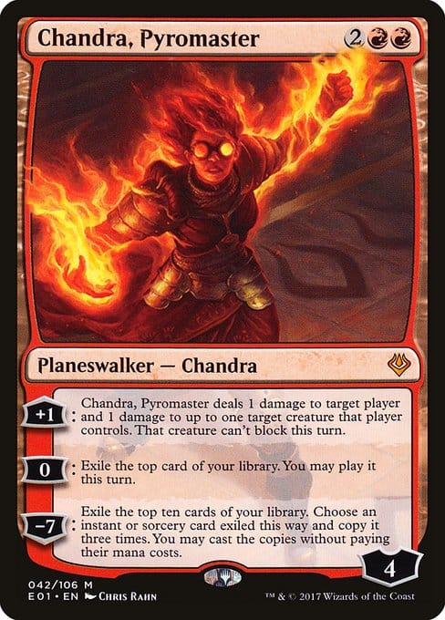 MTG Chandra, Pyromaster card