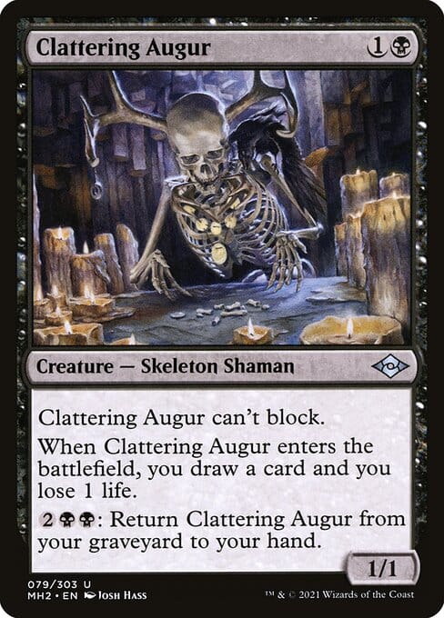 MTG Clattering Augur card