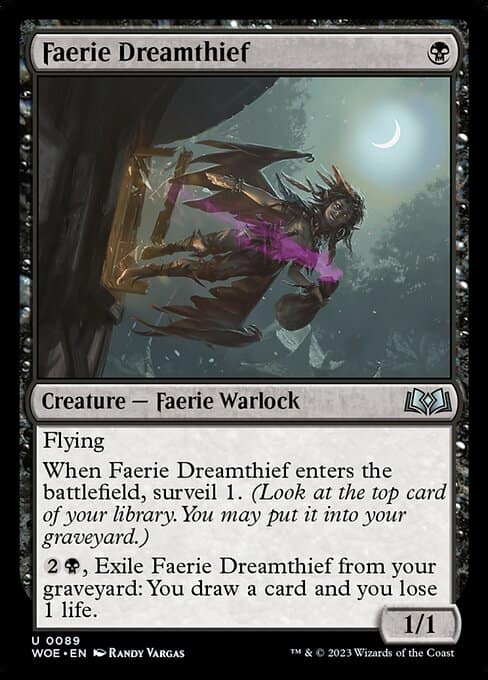 MTG Faerie Dreamthief card