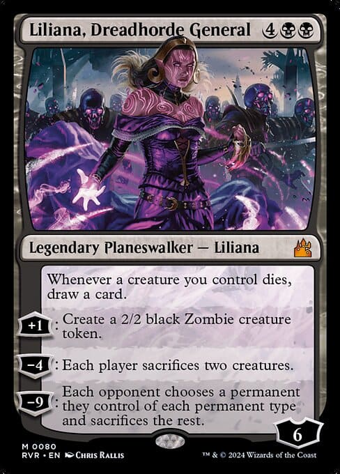 MTG Liliana, Dreadhorde General card