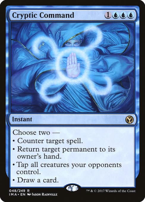 MTG Cryptic Command card