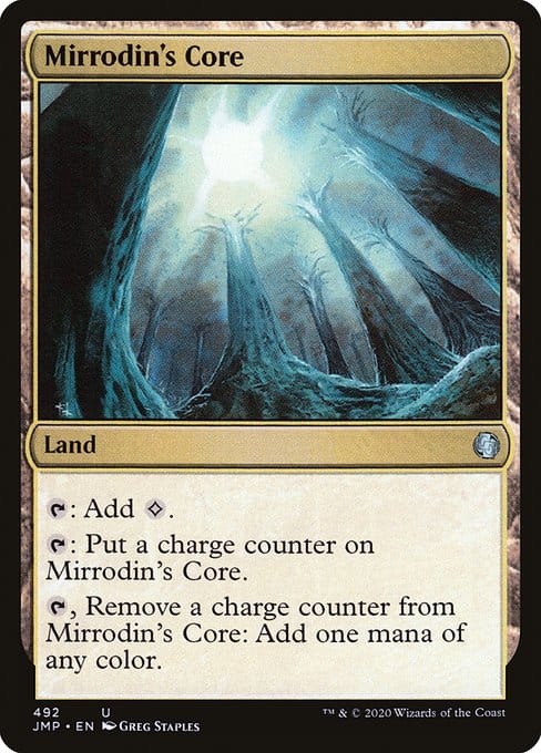 MTG Mirrodin's Core card, artwork could make a good design for an MTG themed dice jail